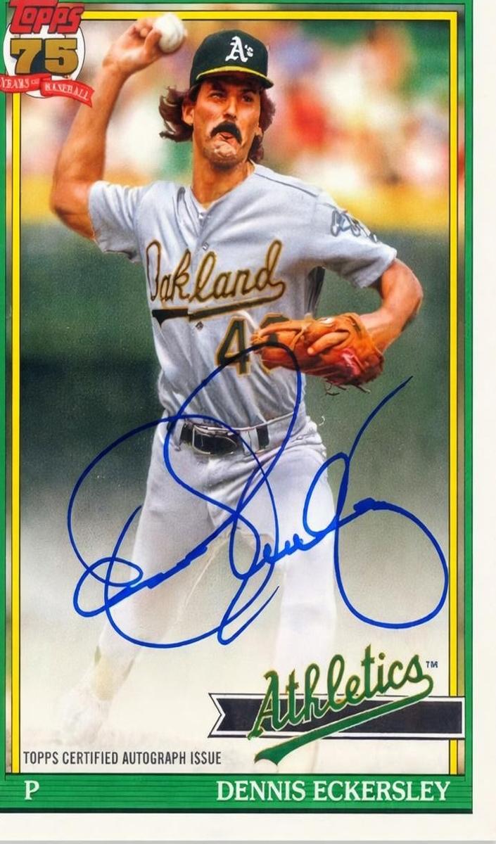Dennis Eckersley 2026 Topps Baseball card