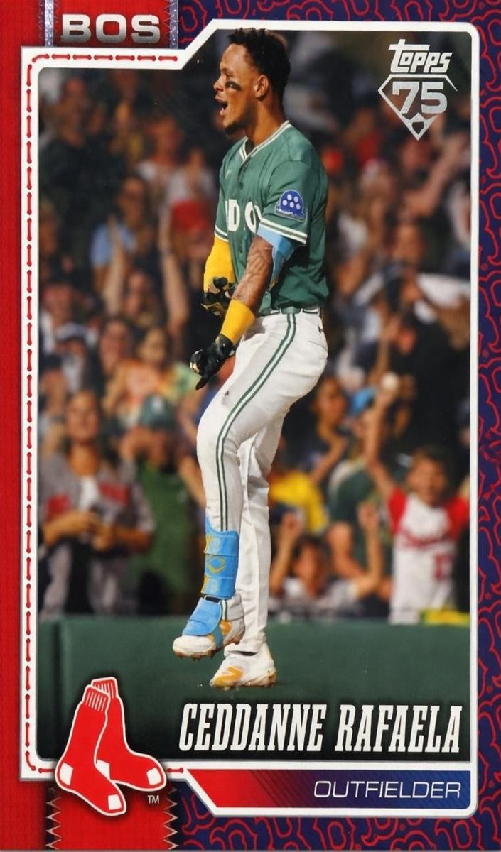 Ceddanne Rafaela 2026 Topps Baseball card