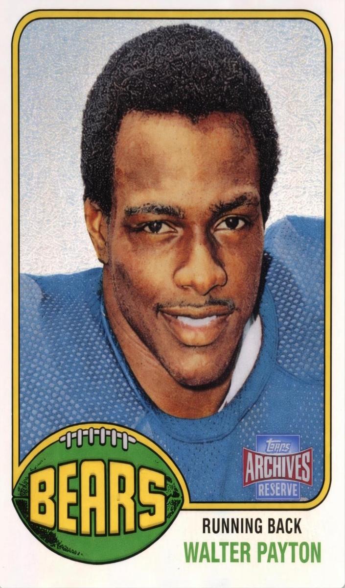 2001 Walter Payton #80