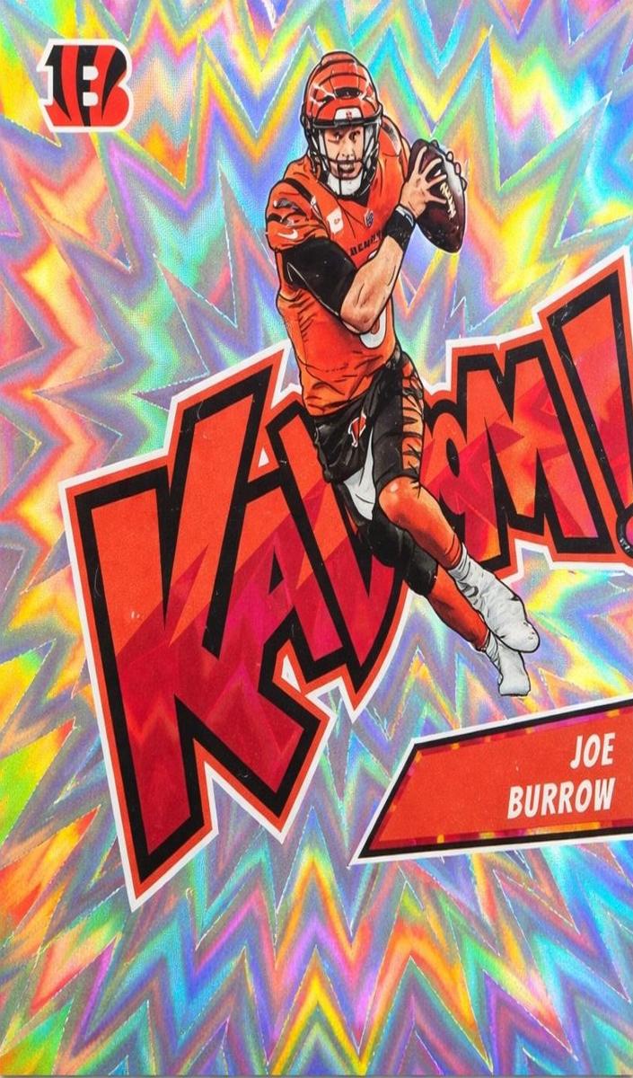 2023 Panini Absolute Kaboom Horizontal Joe Burrow #4 card