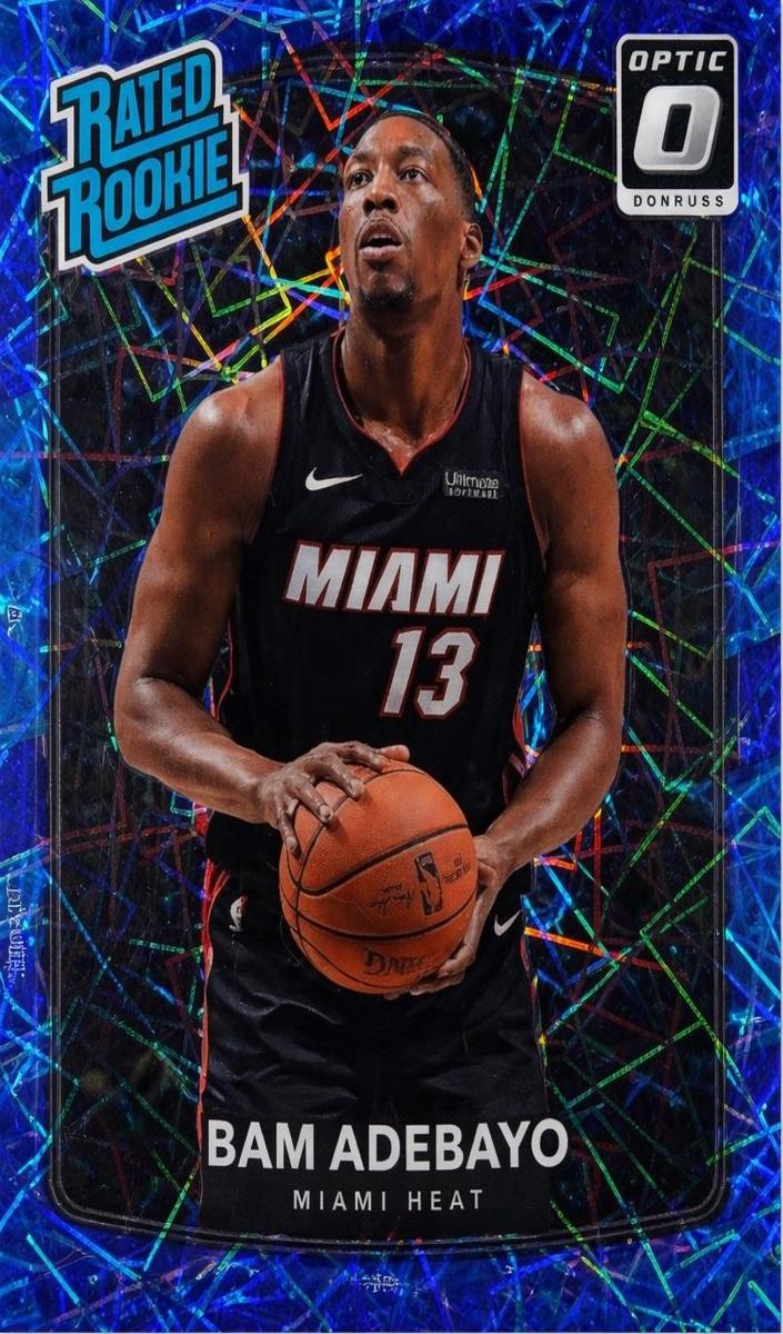 2017 Bam Adebayo [Blue Velocity] #187