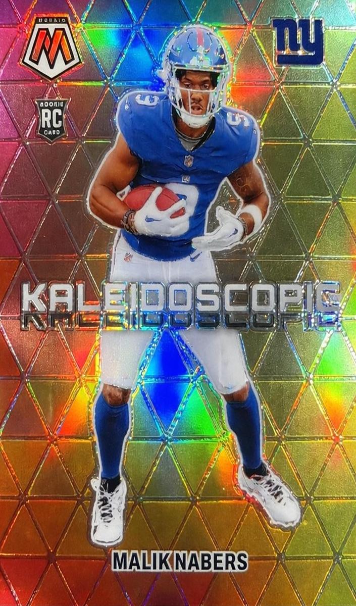 2024 Panini Mosaic Kaleidoscopic Malik Nabers #22 card