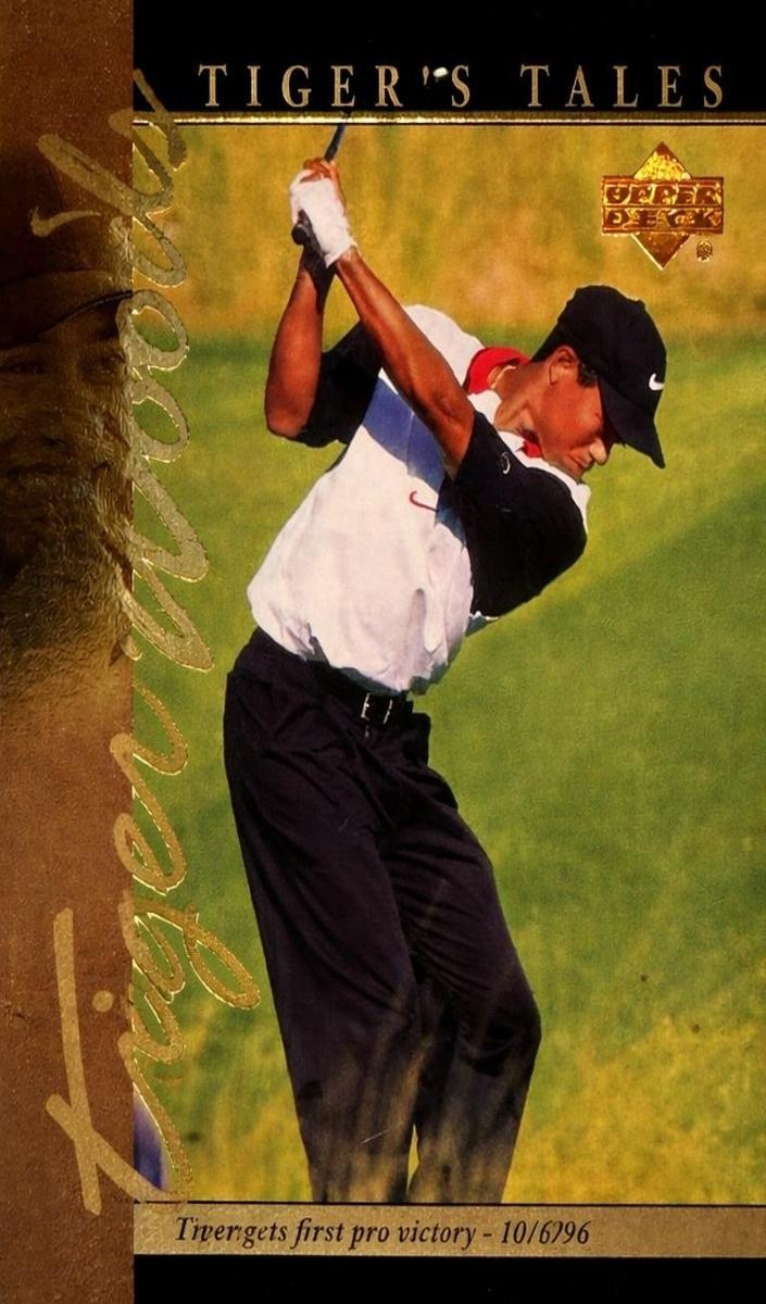 2001 Upper Deck Tiger's Tales Tiger Woods #TT13 card