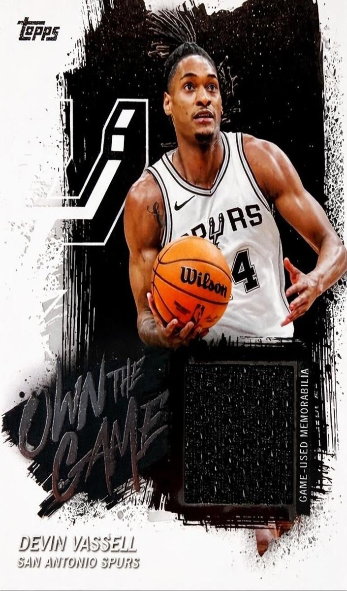 Devin Vassell 2025 Topps Basketball card