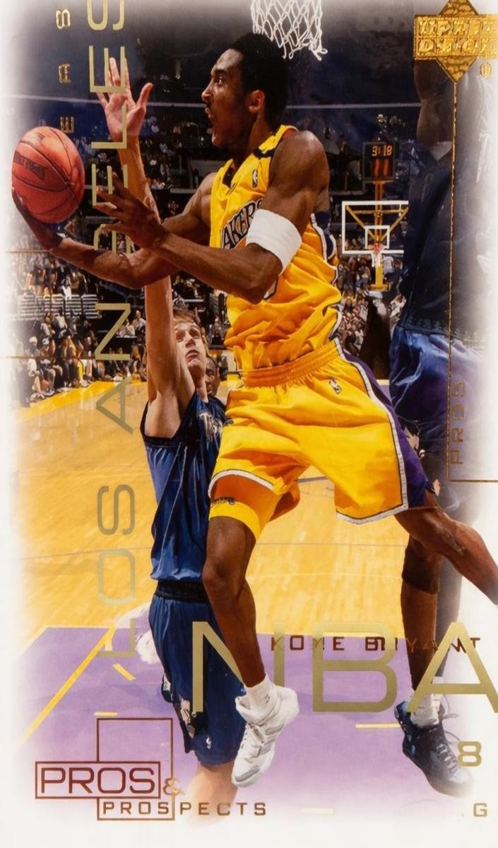 2000 Upper Deck Pros & Prospects Kobe Bryant card