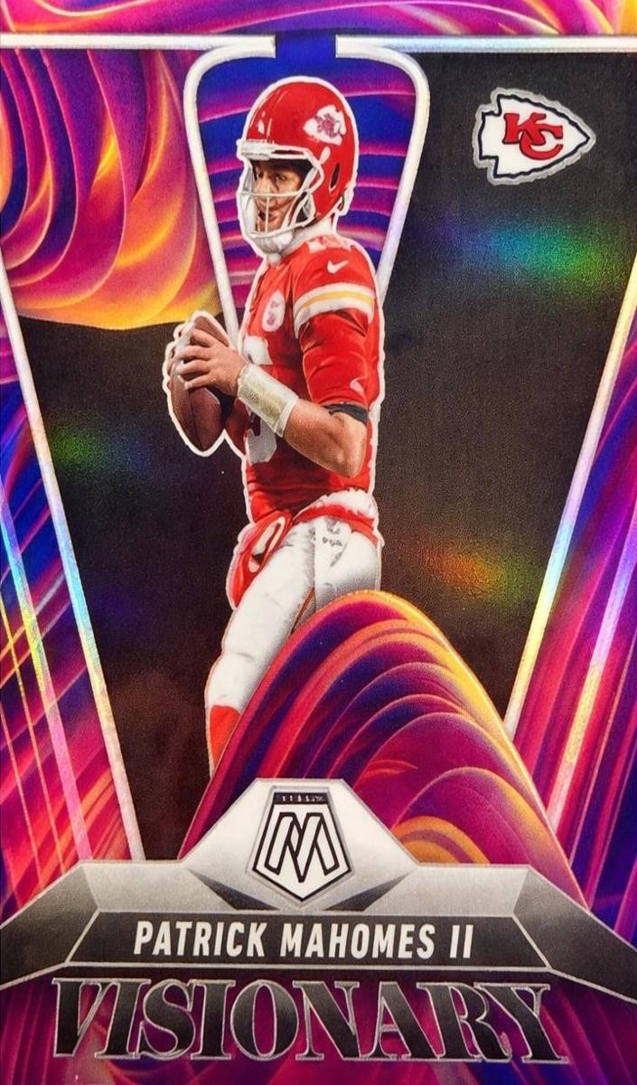 2025 Panini Mosaic Visionary Patrick Mahomes II #12 card