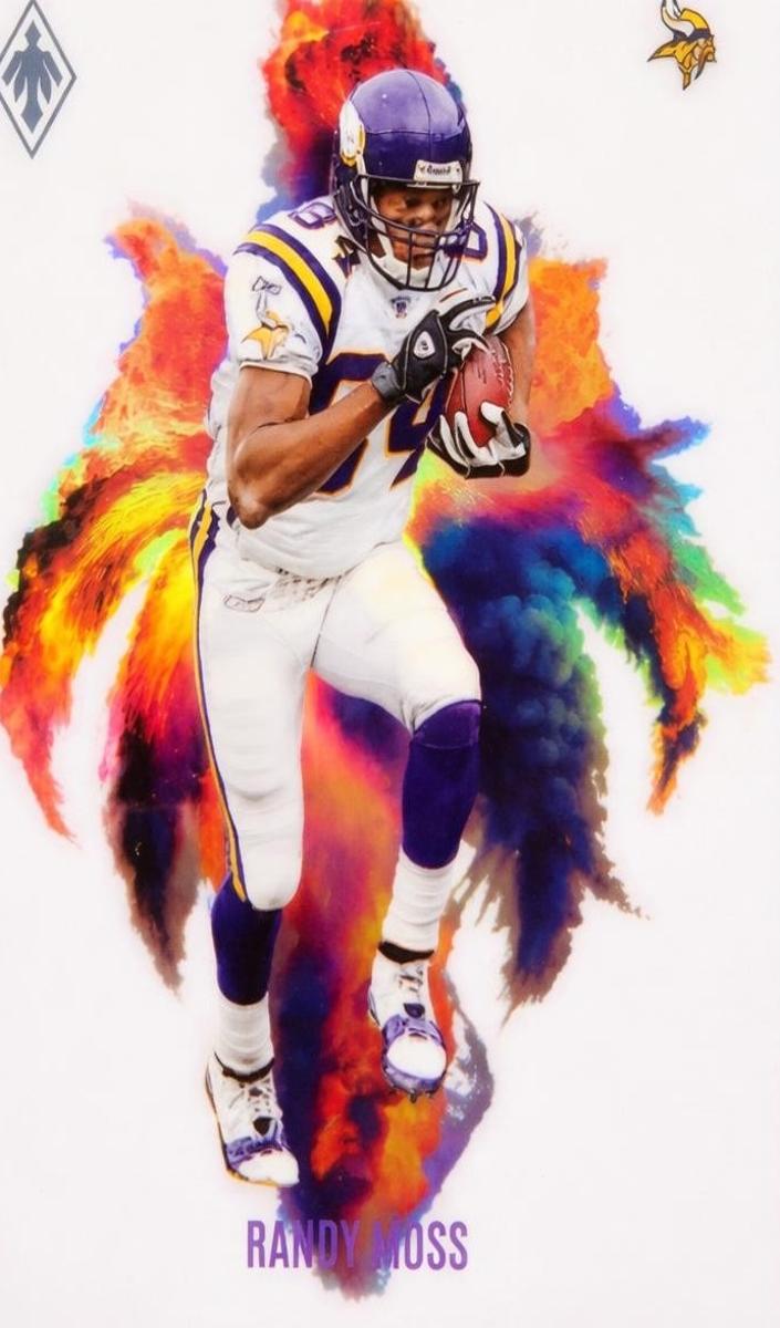 2024 Panini Phoenix Color Blast Randy Moss #CB-RMS card