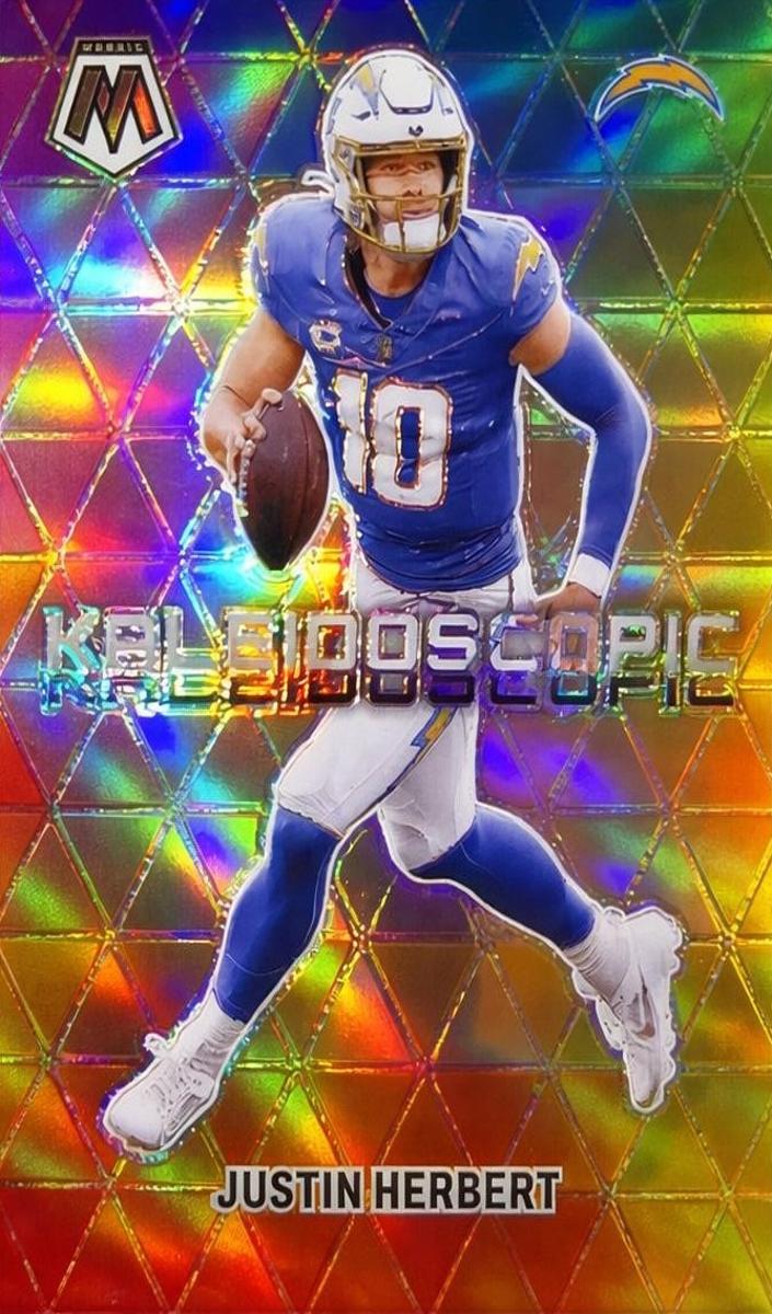 2024 Panini Mosaic Kaleidoscopic Justin Herbert #11 card