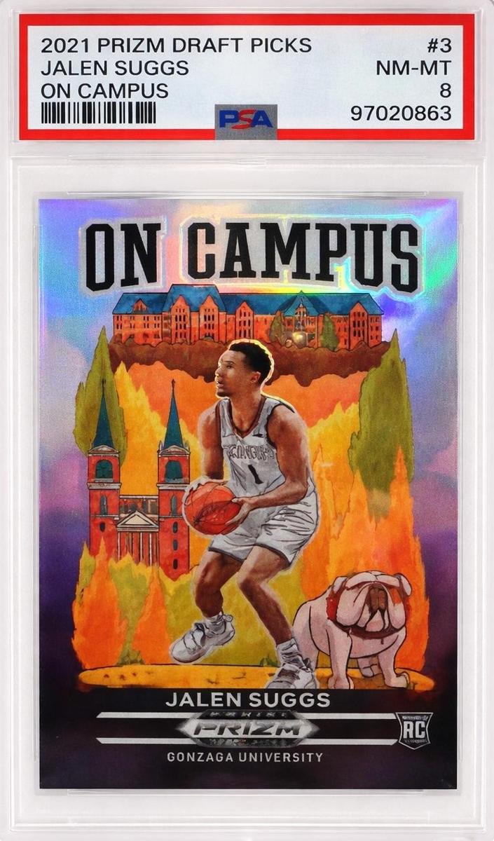 Jalen Suggs 2021 Panini Prizm Draft Picks On Campus Basketball
