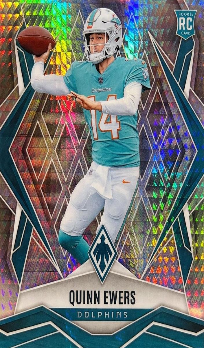 2025 Panini Phoenix Quinn Ewers [Lazer Autograph] #159 card