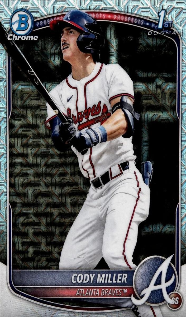 Cody Miller 2025 Bowman Draft Chrome card