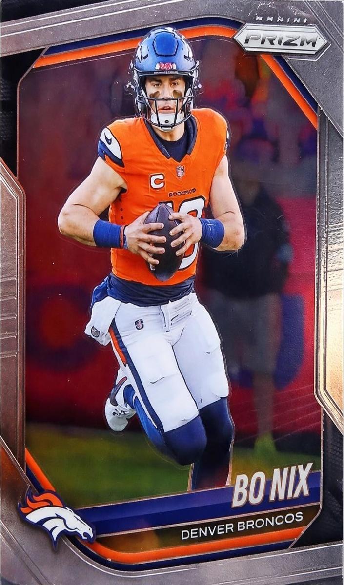 Bo Nix 2025 Prizm Football card