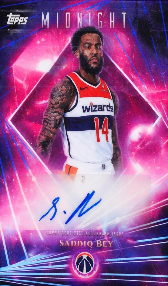 2025 Topps Midnight Saddiq Bey #DMA-SB card