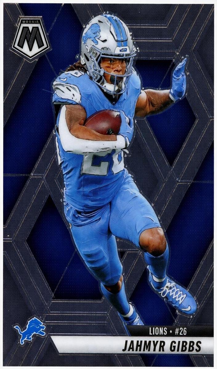 Jahmyr Gibbs 2025 Mosaic Football card