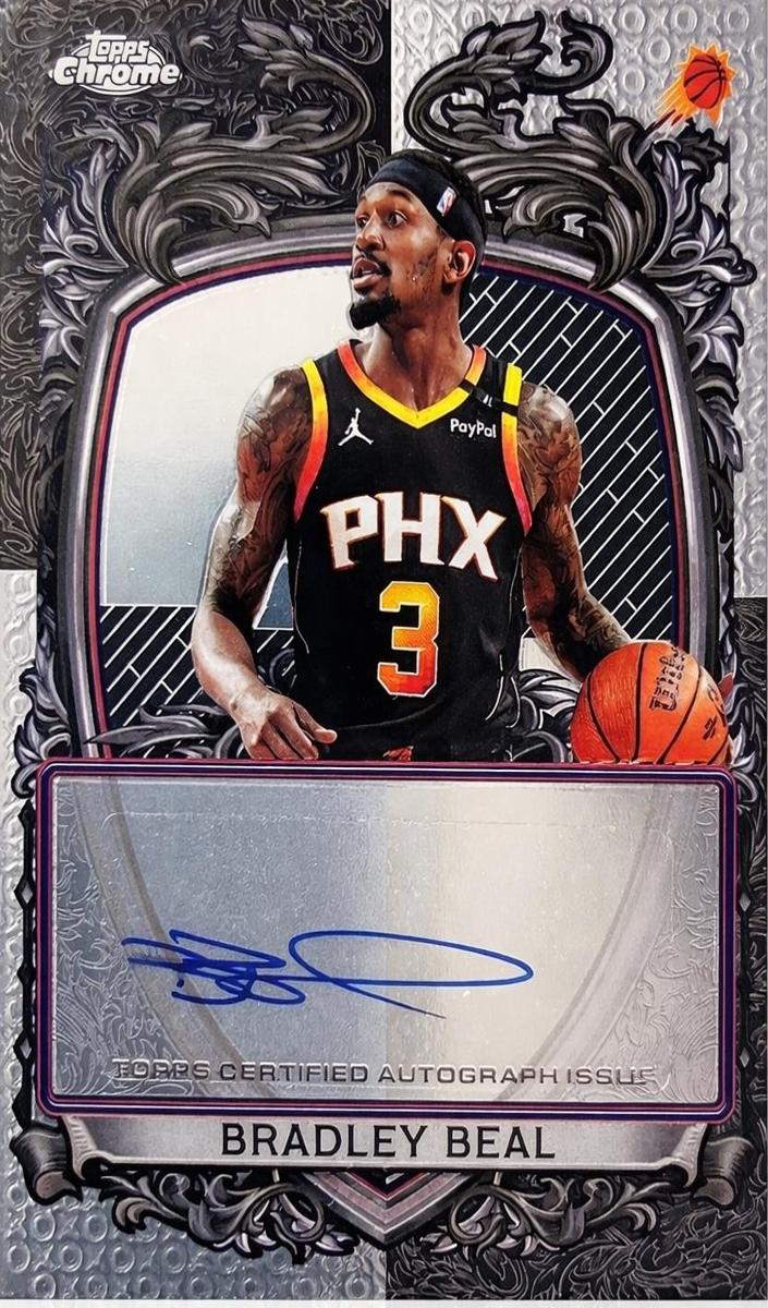 Bradley Beal 2025-26 Topps Chrome Basketball card