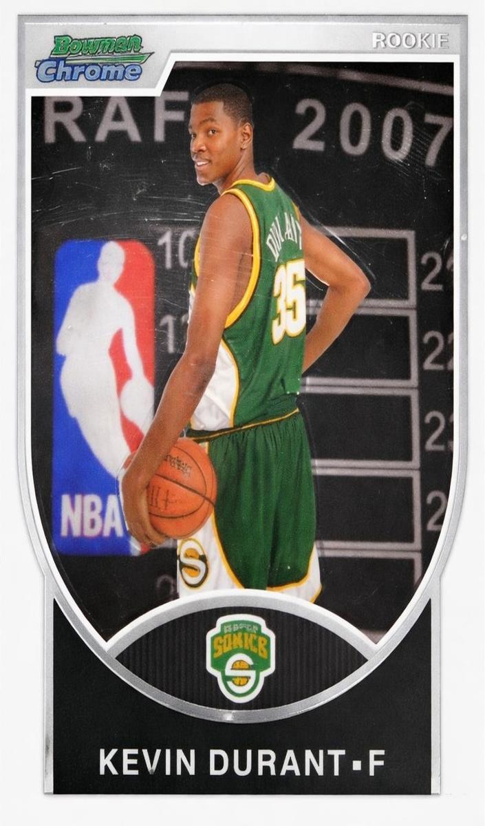 2007 Bowman Bowman Chrome #111 Kevin Durant front