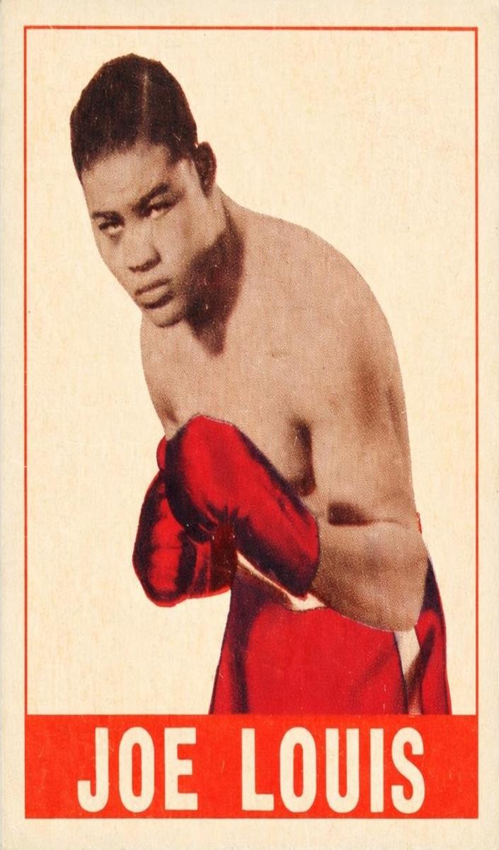 1948 Leaf Boxing Joe Louis #48 card