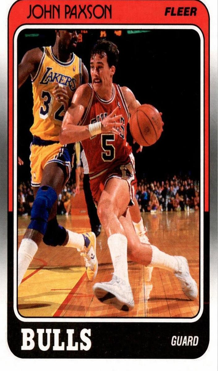 1988 John Paxson #19