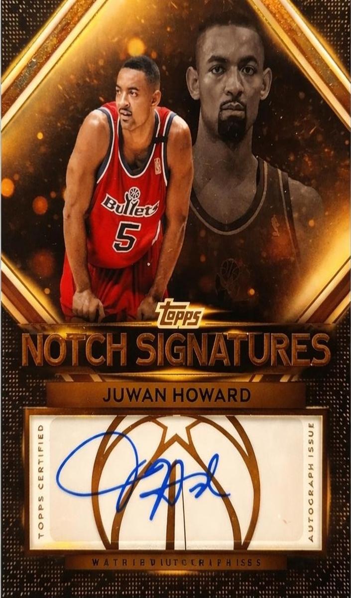 Juwan Howard 2025 Topps Basketball card