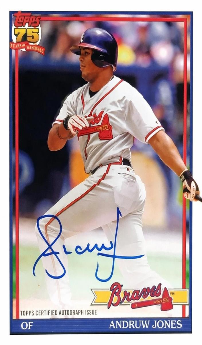 Andruw Jones 2026 Topps Baseball card