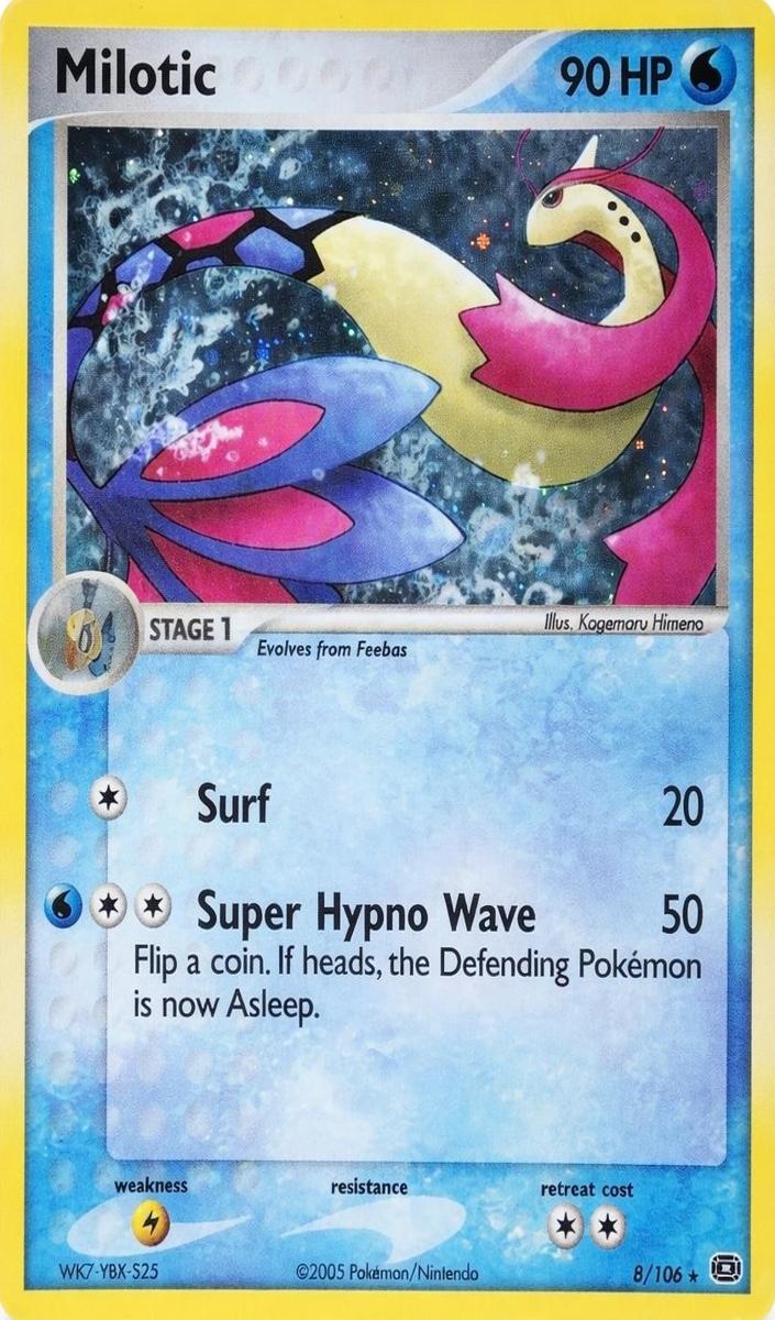 Milotic 2005 Pokemon EX Emerald