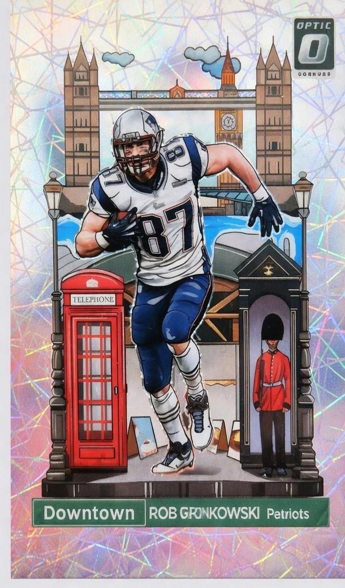 2023 Panini Donruss Optic International Downtown Rob Gronkowski #2 card