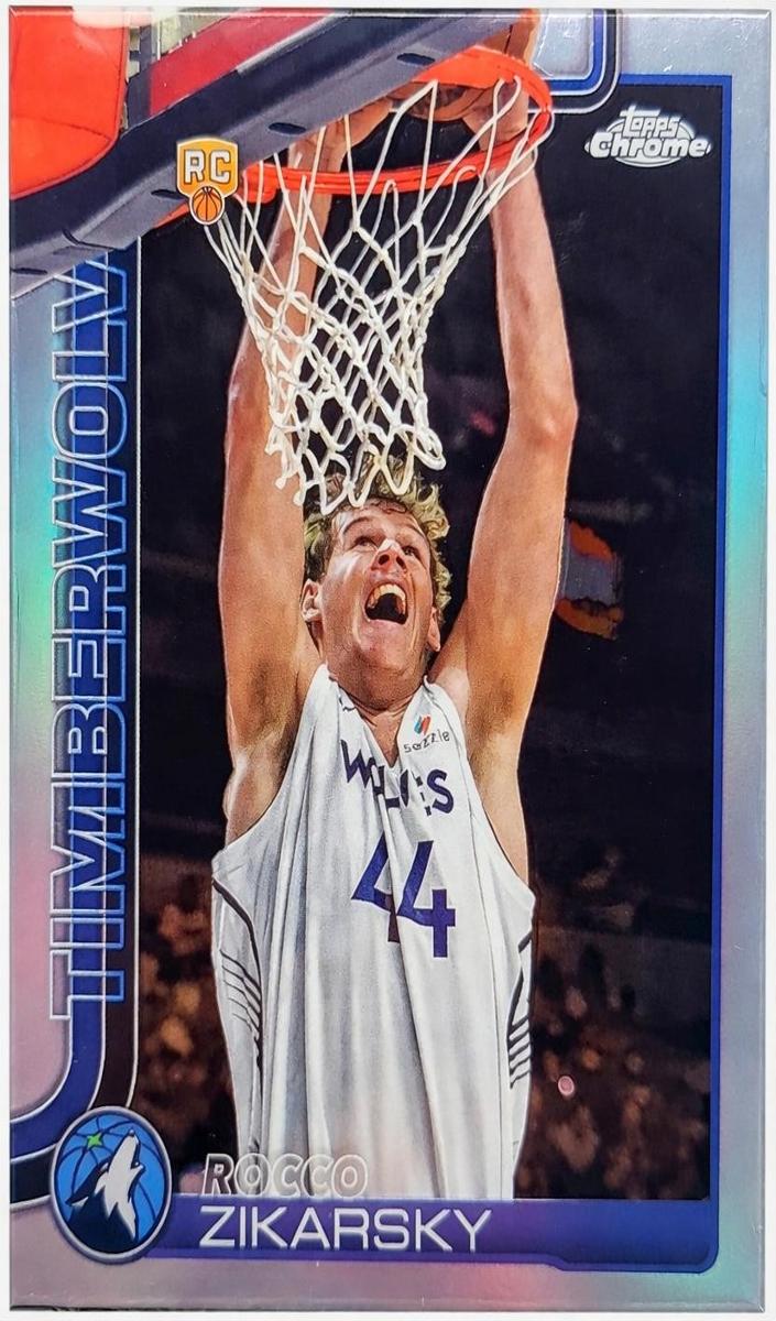 Rocco Zikarsky 2025-26 Topps Chrome Basketball card