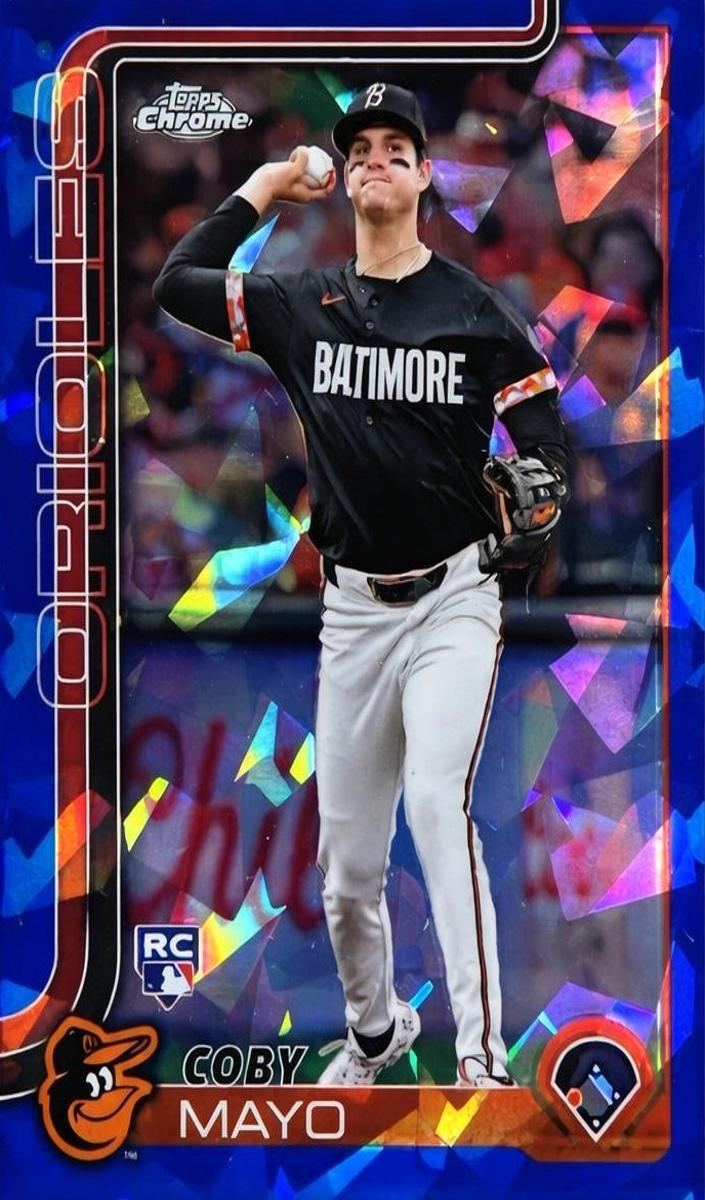 2025 Topps Chrome Coby Mayo #120 card