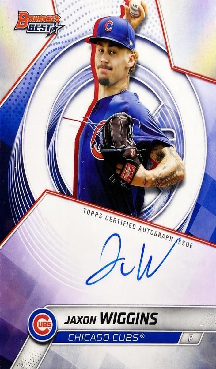 Jaxon Wiggins 2025 Bowmans Best card