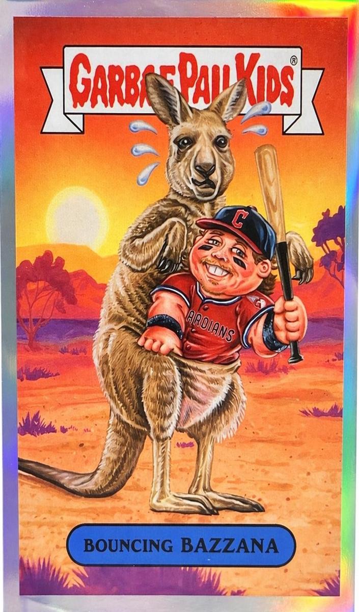 2025 Bowman Chrome BOWMAN CHROME BOWMAN GPK #BGP-18 Bouncing Bazzana front