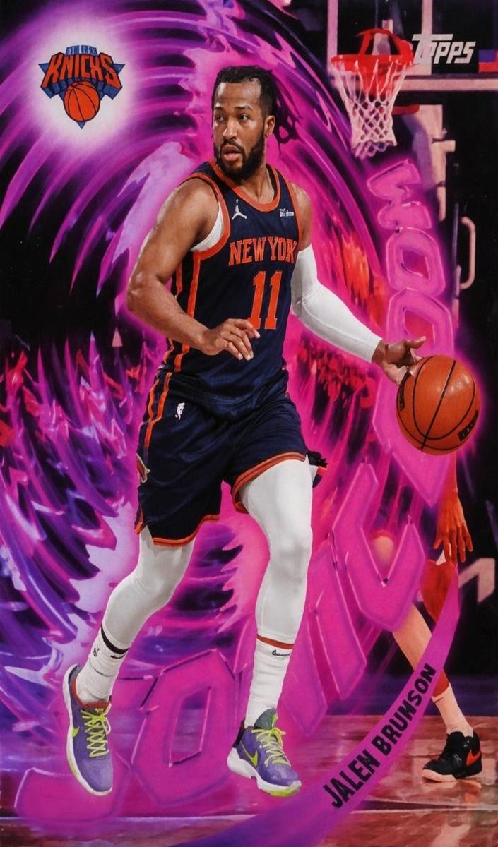 2025 Topps Sonic Boom Jalen Brunson #SB-14 card