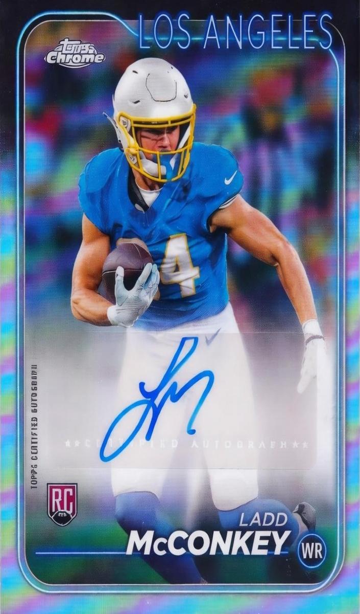 2024 Topps Inception Rookie Autograph Ladd McConkey #RA-LM card