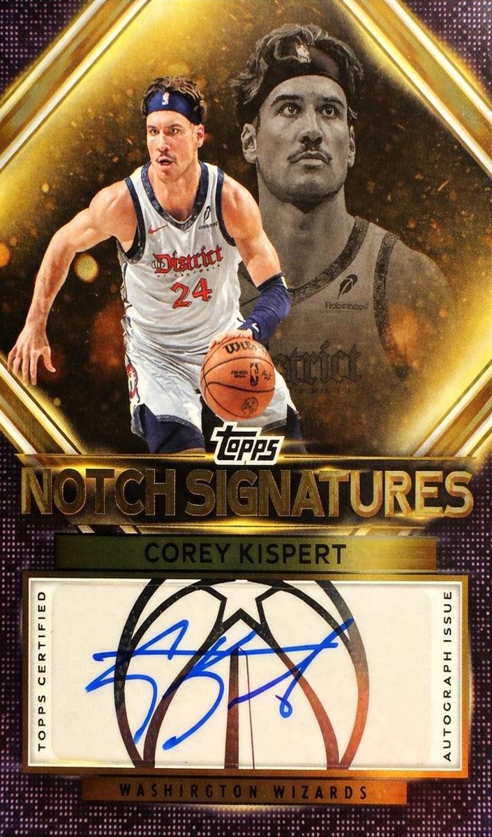 Corey Kispert 2025 Topps Basketball card