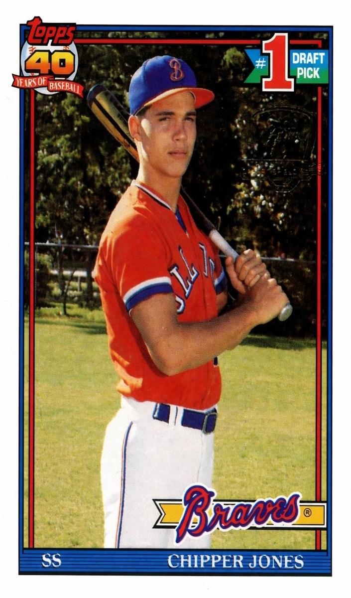 1991 Chipper Jones [Desert Shield] #333