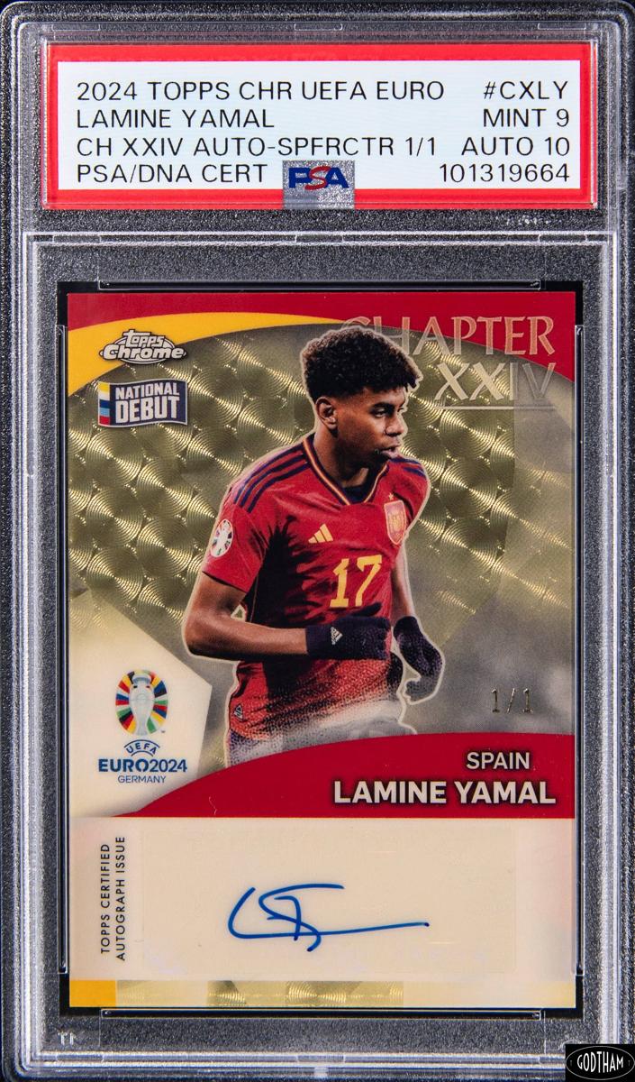 2024 Lamine Yamal [Red Refractor] #CX-LY