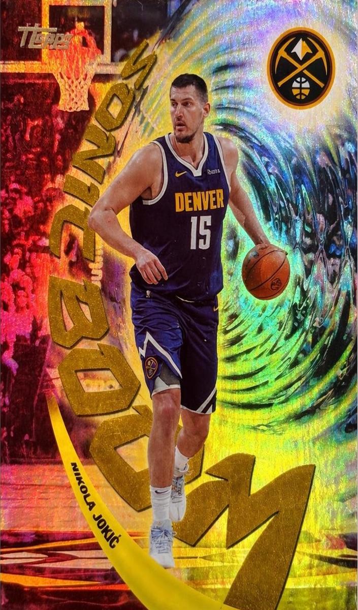 2025 Topps Sonic Boom Nikola Jokic #SB-4 card