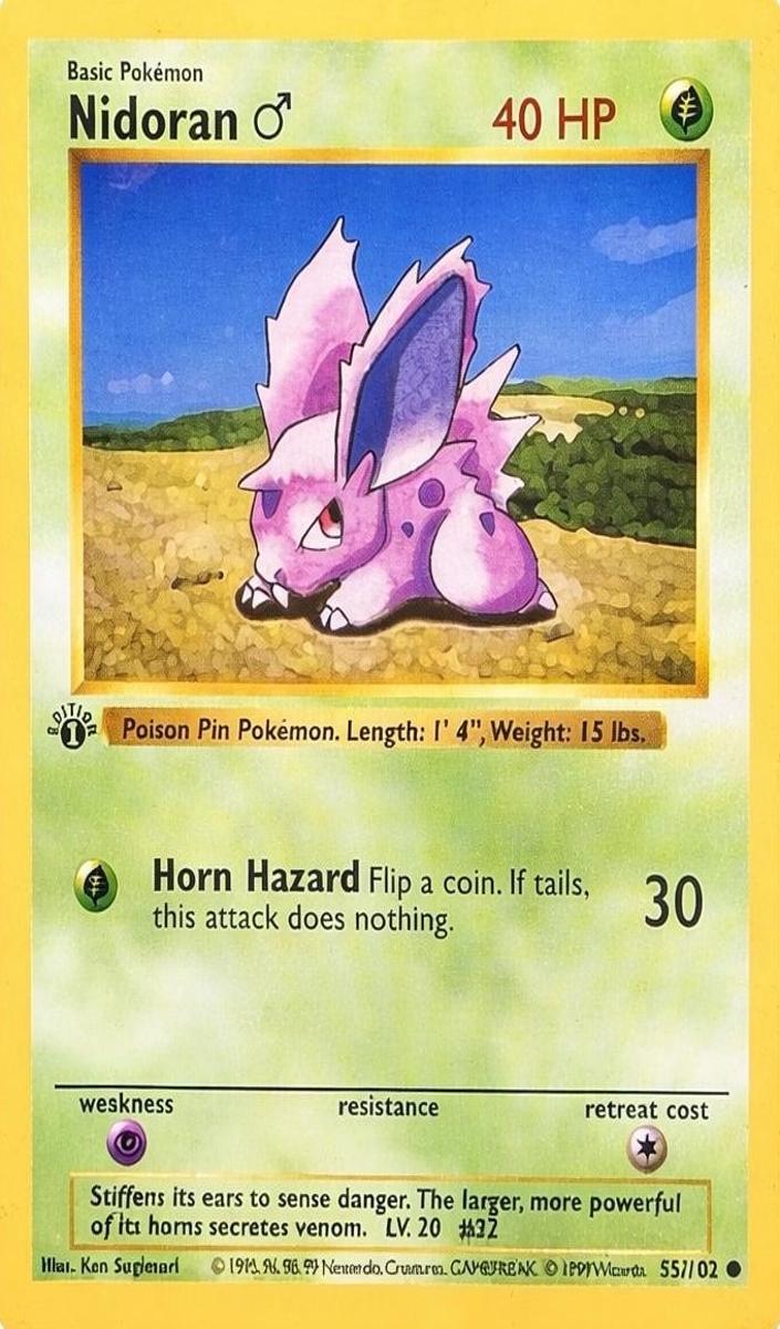 1999 Nidoran [1st Edition] #55