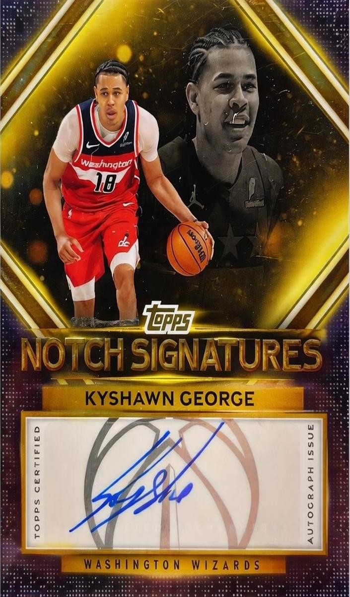 Kyshawn George 2025 Topps Basketball card