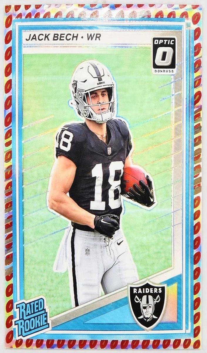 Jack Bech 2025 Donruss Football card
