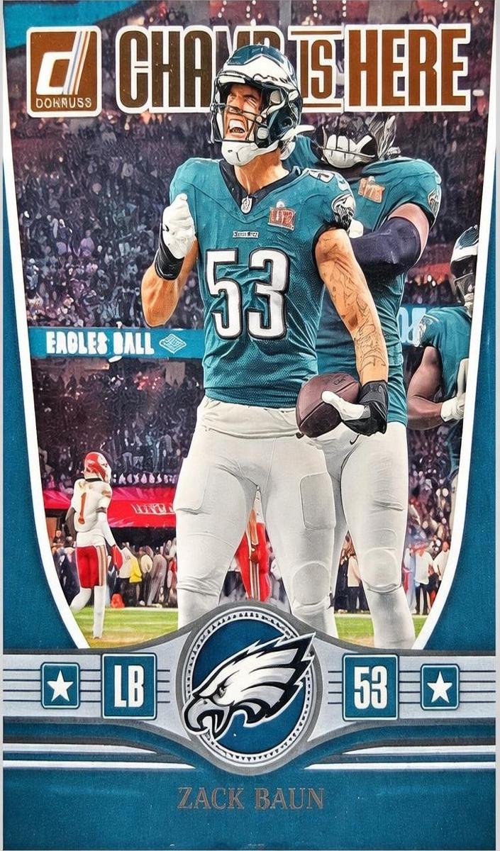 2025 Panini Donruss Champ is Here Autograph Zack Baun #CIH-ZBN card