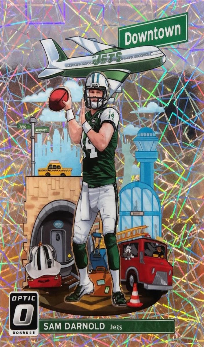 2018 Panini Donruss Optic DOWNTOWN #DT11 Sam Darnold front