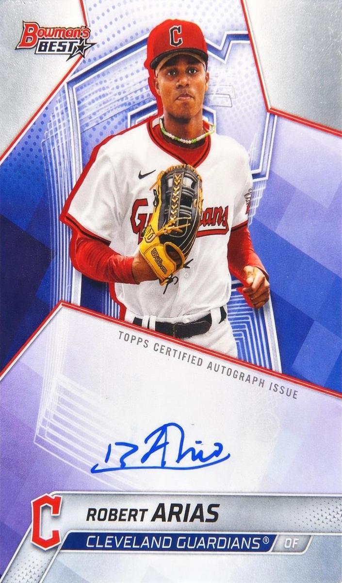 Robert Arias 2025 Bowmans Best card