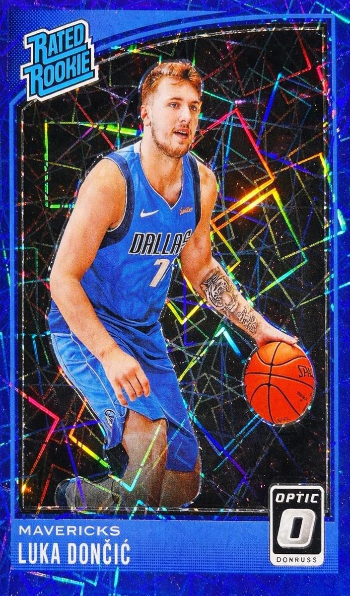 2018 Luka Doncic [Blue Velocity] #177