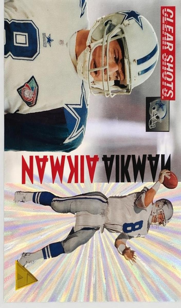 1995 Pinnacle Troy Aikman #8 card