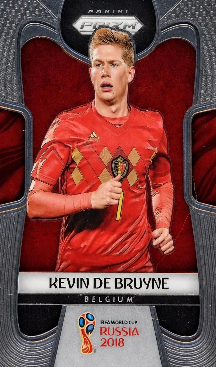 2018 Panini Prizm World Cup Kevin De Bruyne #17 card