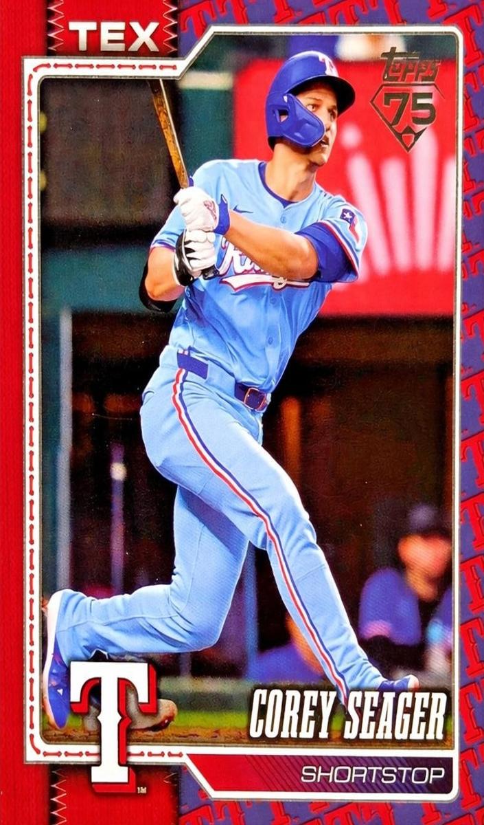 Corey Seager 2026 Topps Baseball card