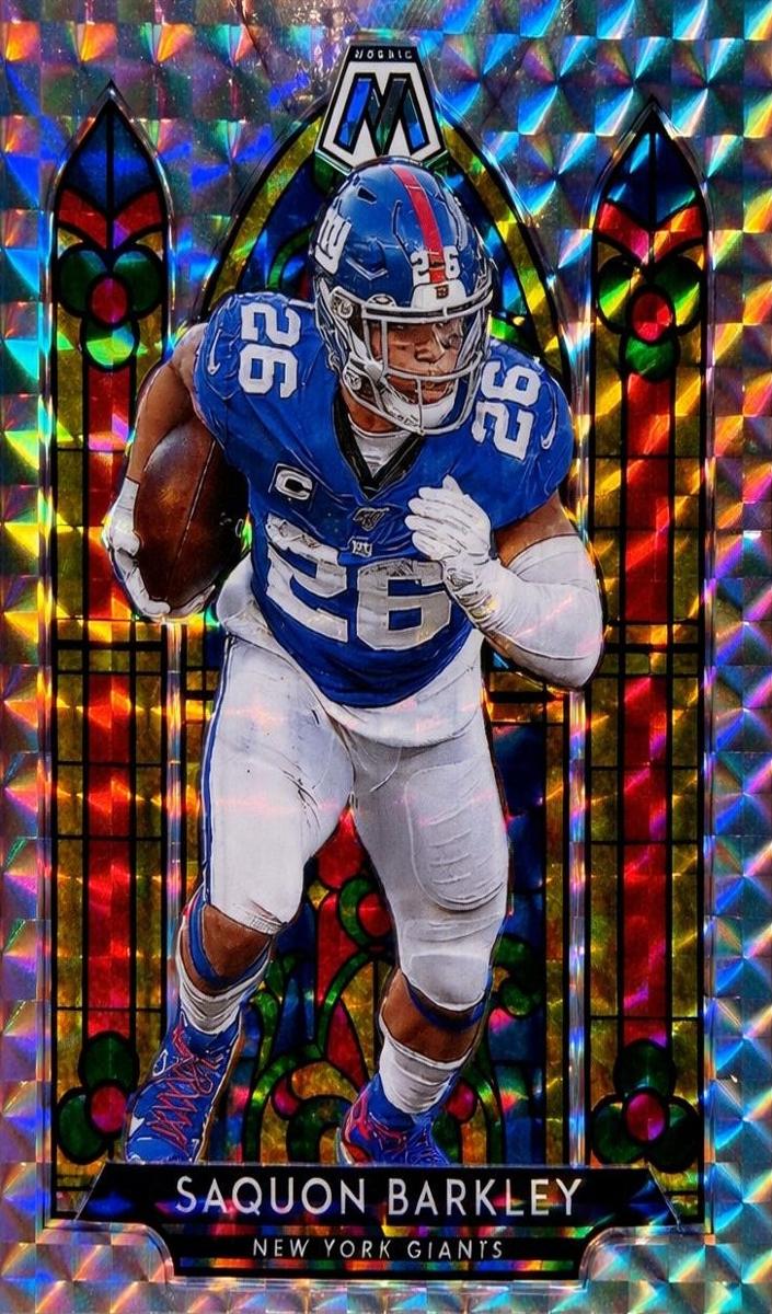 2020 Panini Mosaic Saquon Barkley #SG7 card