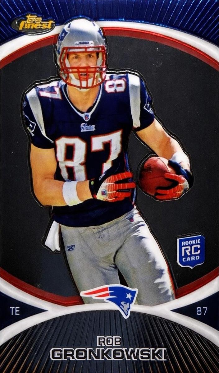 2010 Topps Finest Rob Gronkowski #42 card
