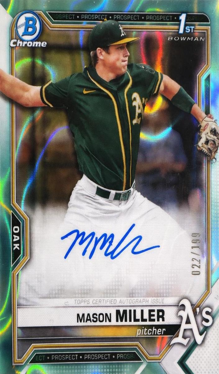2021 Mason Miller [Refractor] #CDA-MMIL