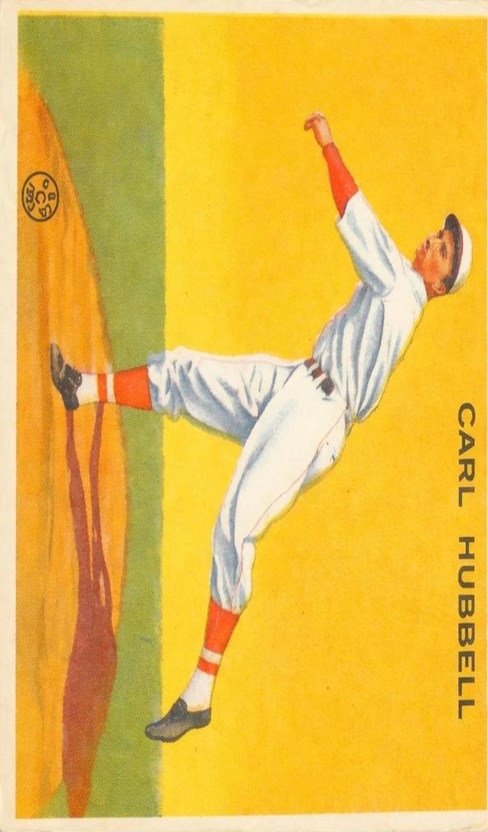 1933 Goudey Carl Hubbell #230 card